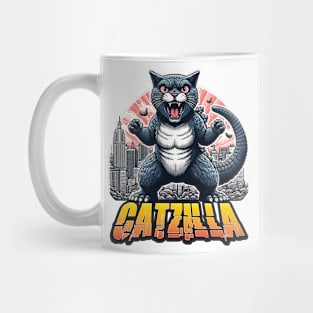 Catzilla S01 D55 Mug